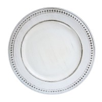 ChargeIt! 14" Melamine Beaded Charger CXJ1428